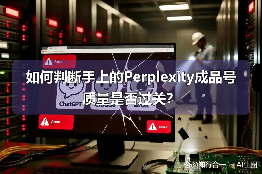 如何判断手上的Perplexity成品号质量是否过关?